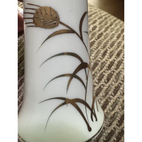 Lefton Salt & Pepper Shakers Hand- Painted Gold‎ Wheat Made In Japan Vintage - Picture 6 of 7